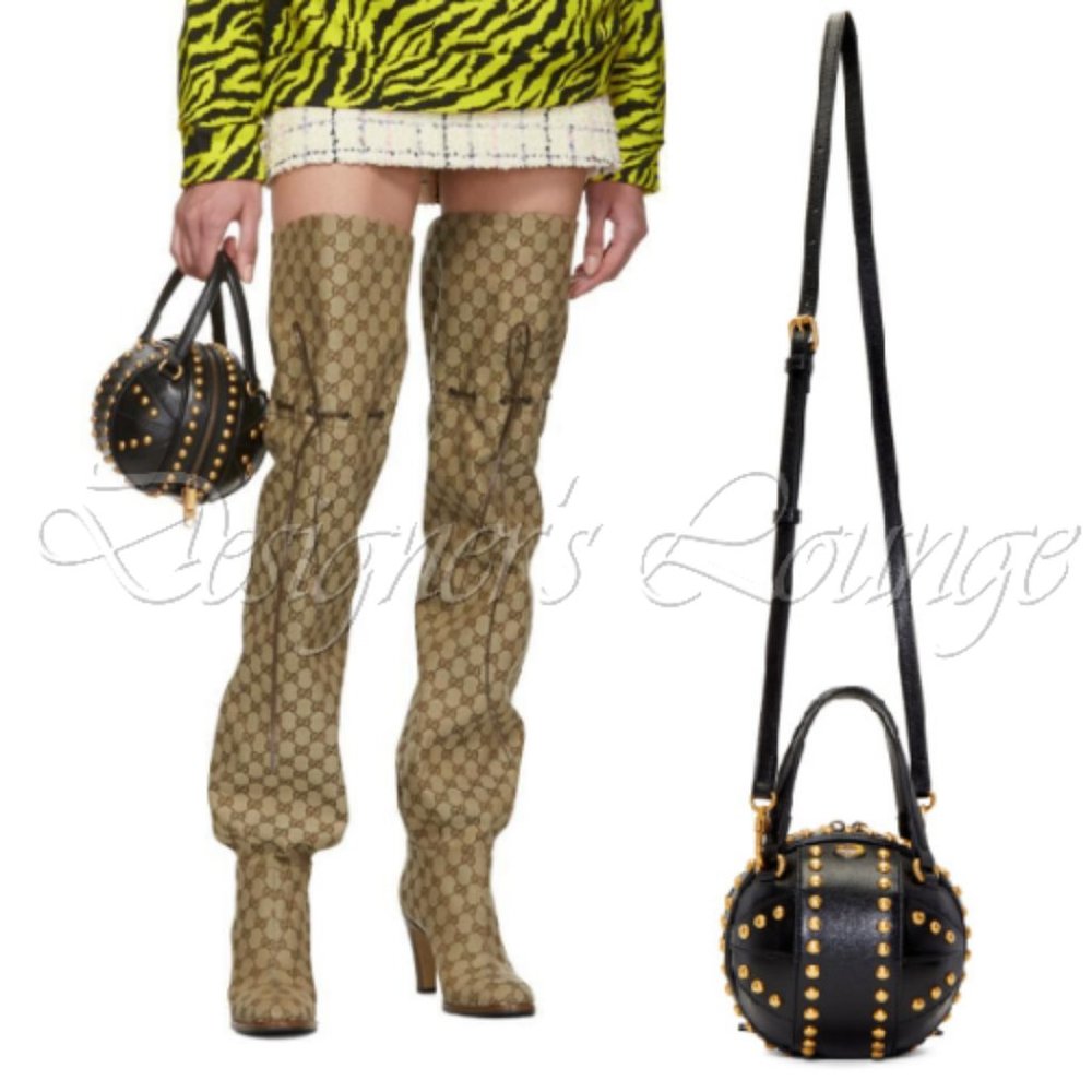 ⚡️SOLD! GUCCI Marmont GG Basketball Crossbody Bag - Picture 5 of 13